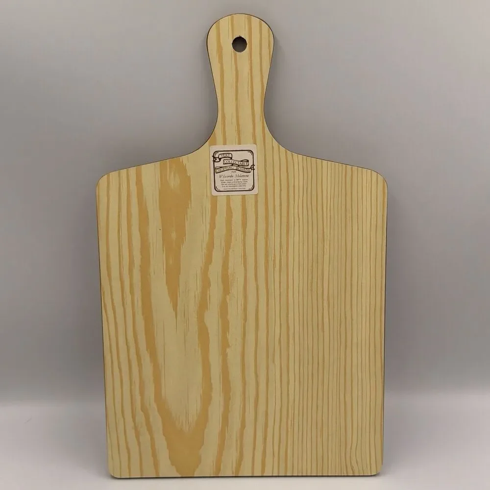 Wilscombe Melamine T Caddy & Son Cutting Board Jenny Barron England 13x8 Vintage